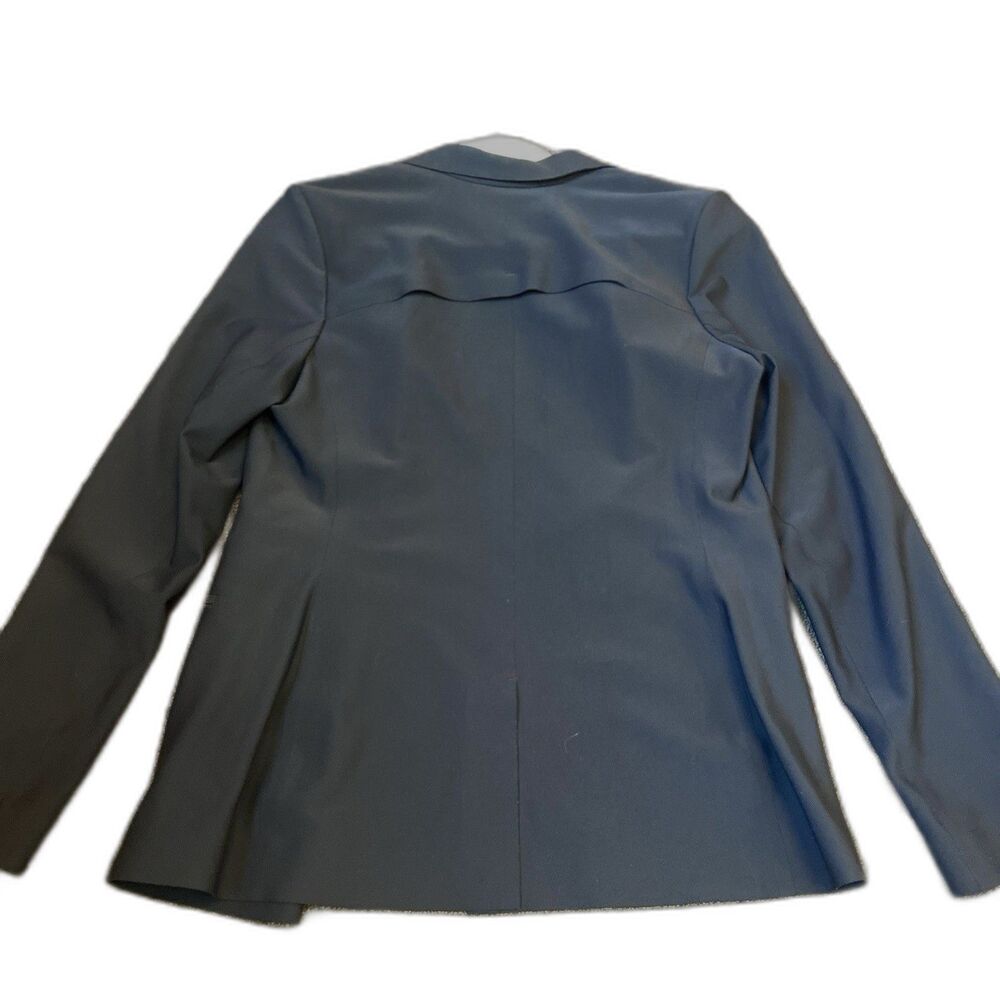 Athleta Womens Avenues Blazer Black Jacket One Snap Stretch 6 Seamless Soft - Picture 10 of 11